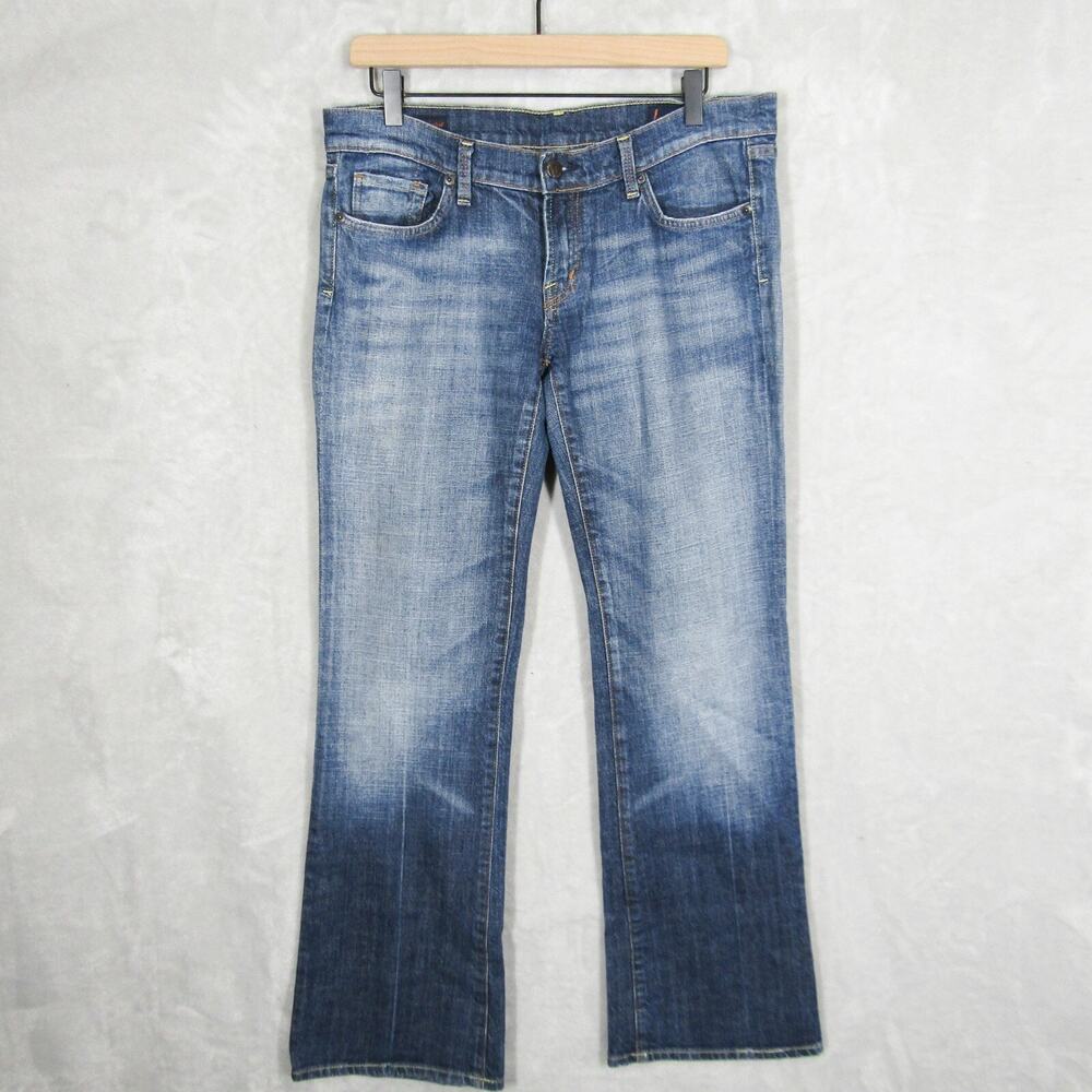 Citizens Of Humanity Jeans Size 30 Denim Womens Kelly Stretch Low Waist Bootcut
